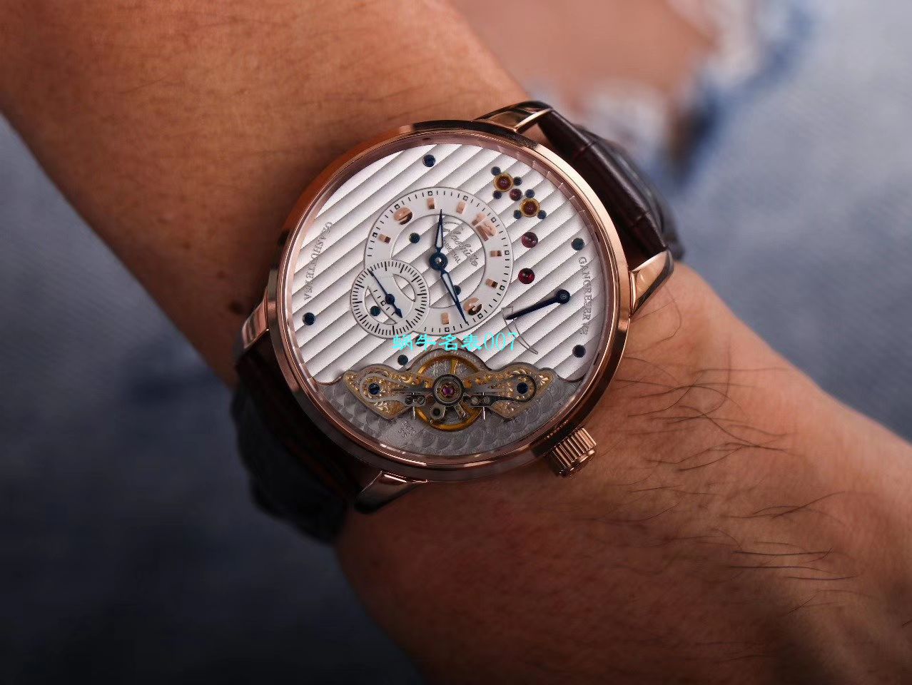 【TZ厂超A精高仿手表】格拉苏蒂原创偏心系列1-91-02-01-05-30腕表 / GLA058