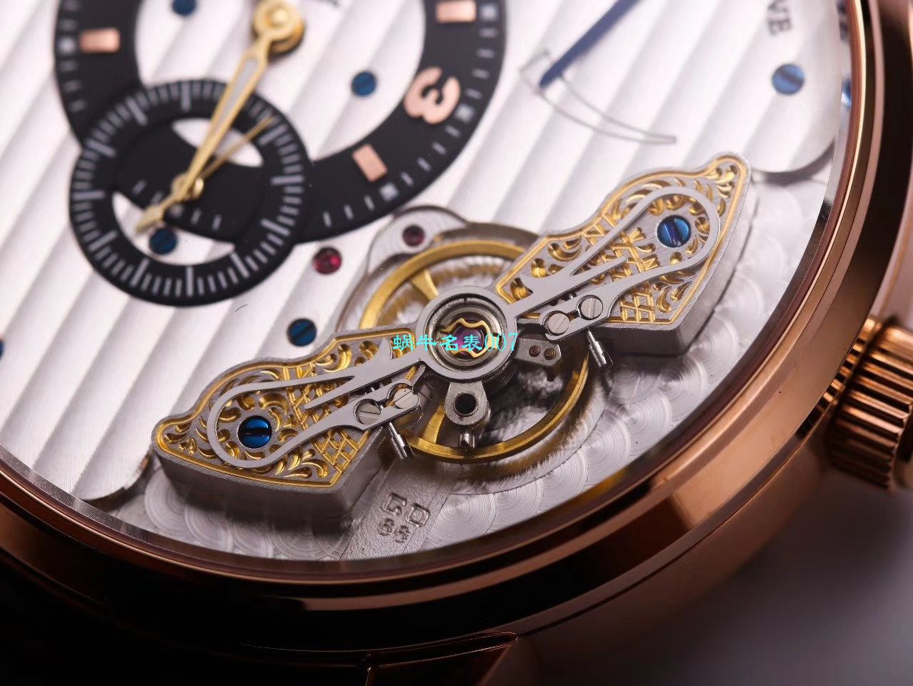 【TZ厂超A精高仿手表】格拉苏蒂原创偏心系列1-91-02-01-05-30腕表 / GLA058