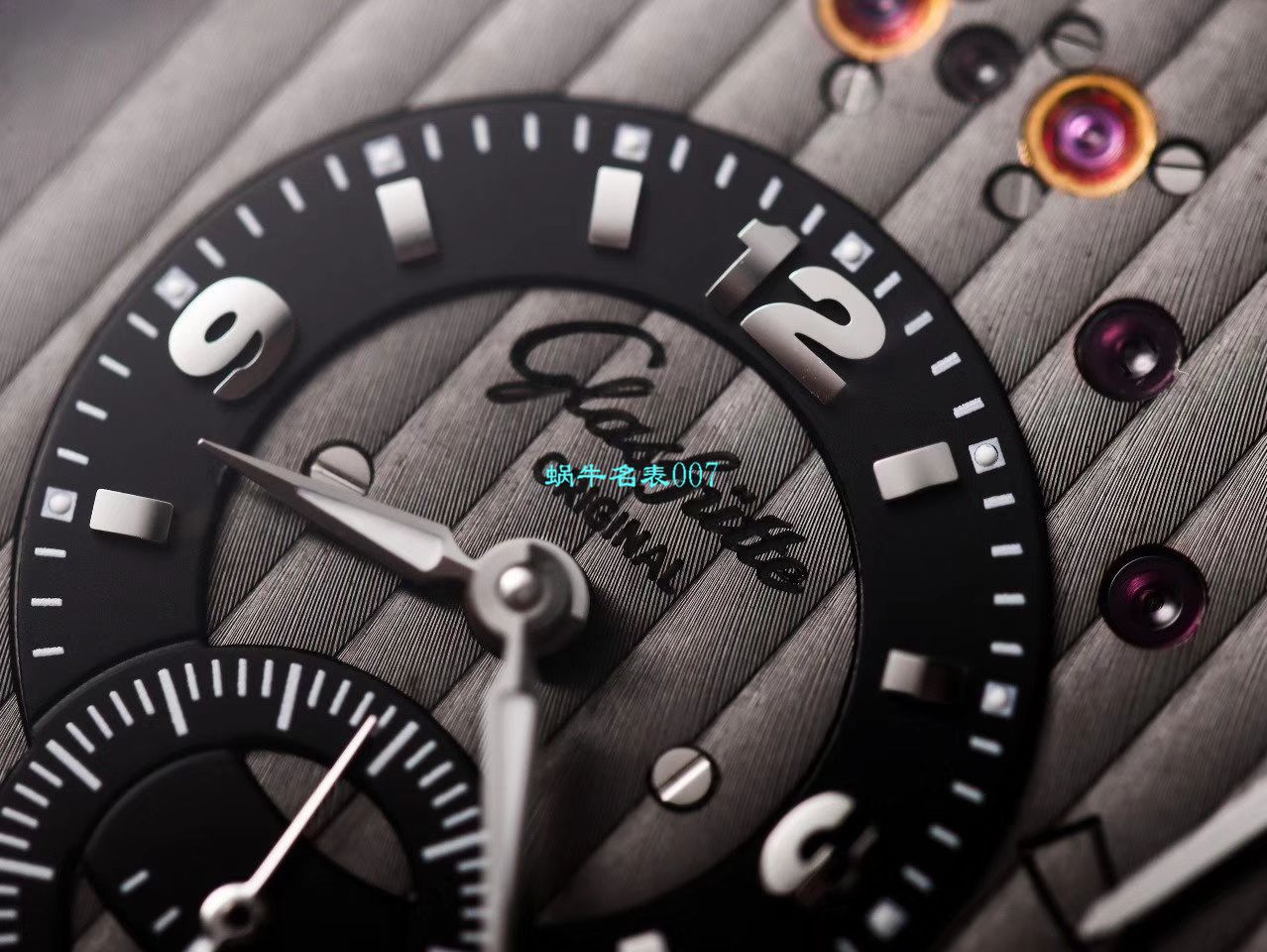 【TZ厂超A精高仿手表】格拉苏蒂原创偏心系列1-91-02-01-05-30腕表 / GLA058