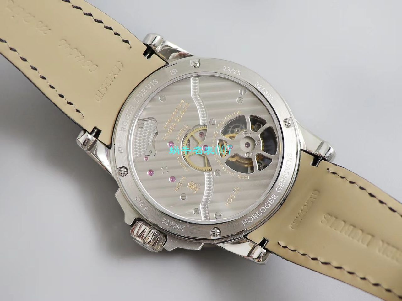 【BBR厂官网复刻表】罗杰杜彼EXCALIBUR（王者系列）系列陀飞轮RDDBEX0261，RDDBEX0285腕表 / LJ061