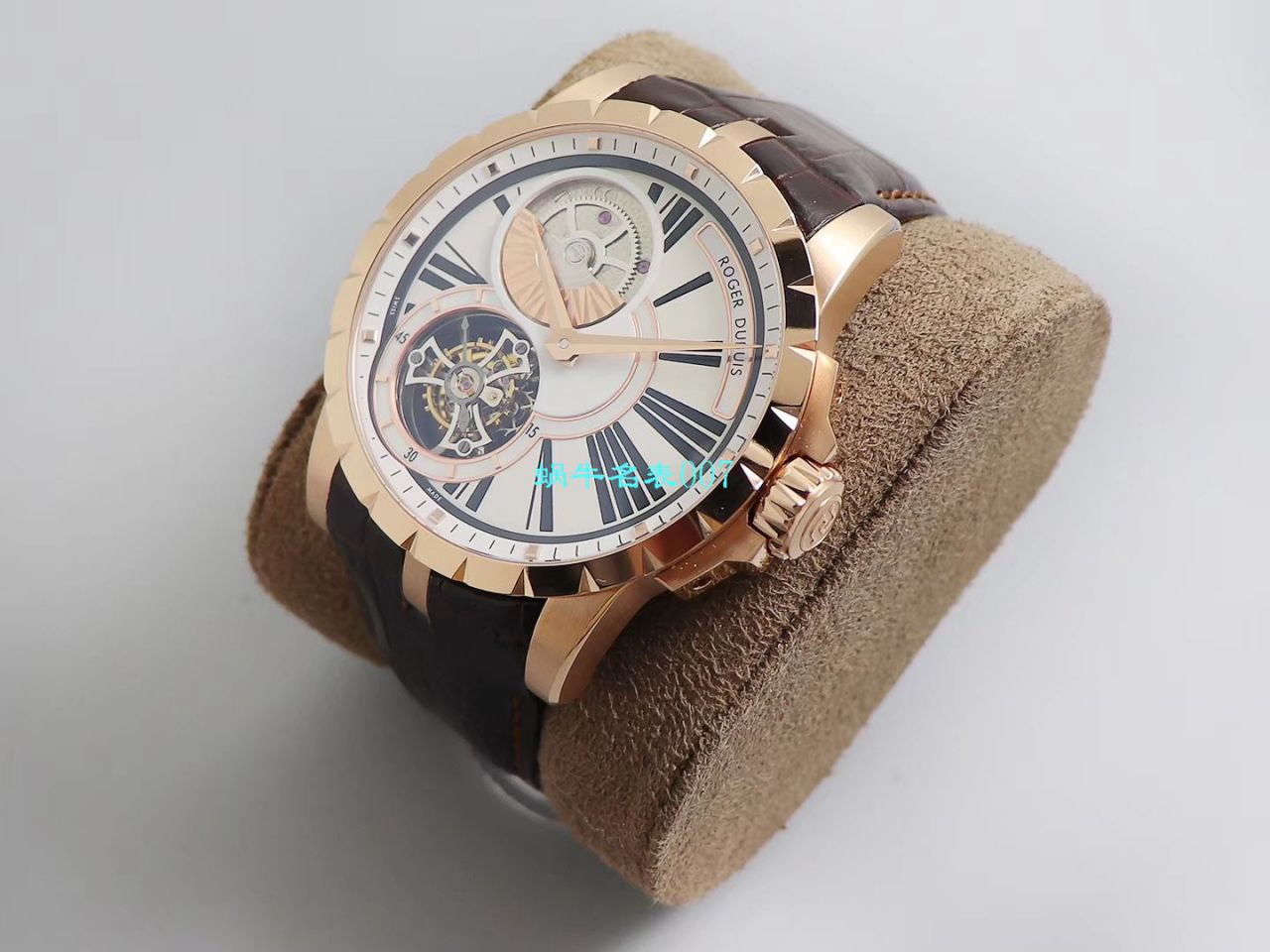 【BBR厂官网复刻表】罗杰杜彼EXCALIBUR（王者系列）系列陀飞轮RDDBEX0261，RDDBEX0285腕表 / LJ061