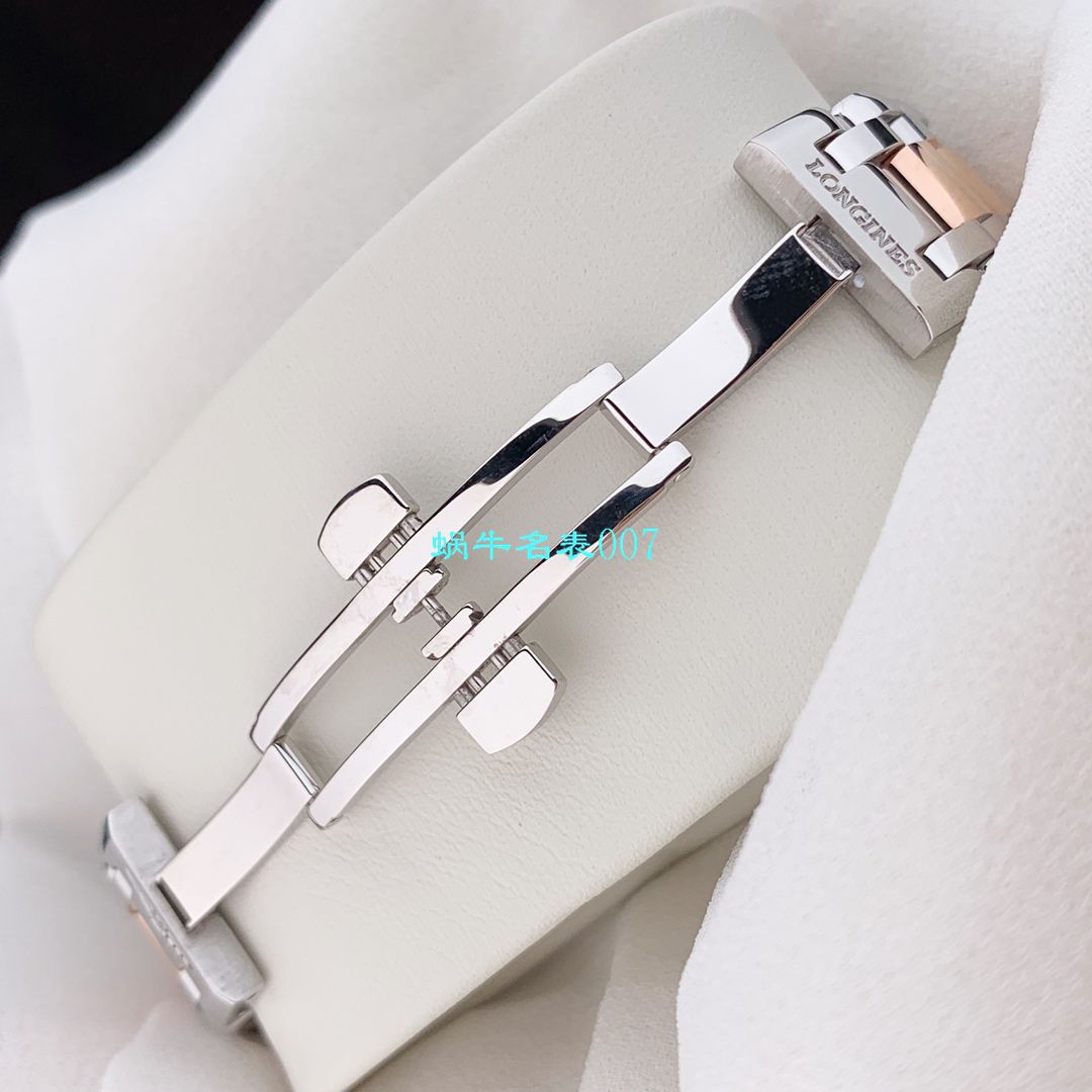 【高端定制、浪琴真钻女表】浪琴心月系列L8.111.5.87.6腕表 / L161