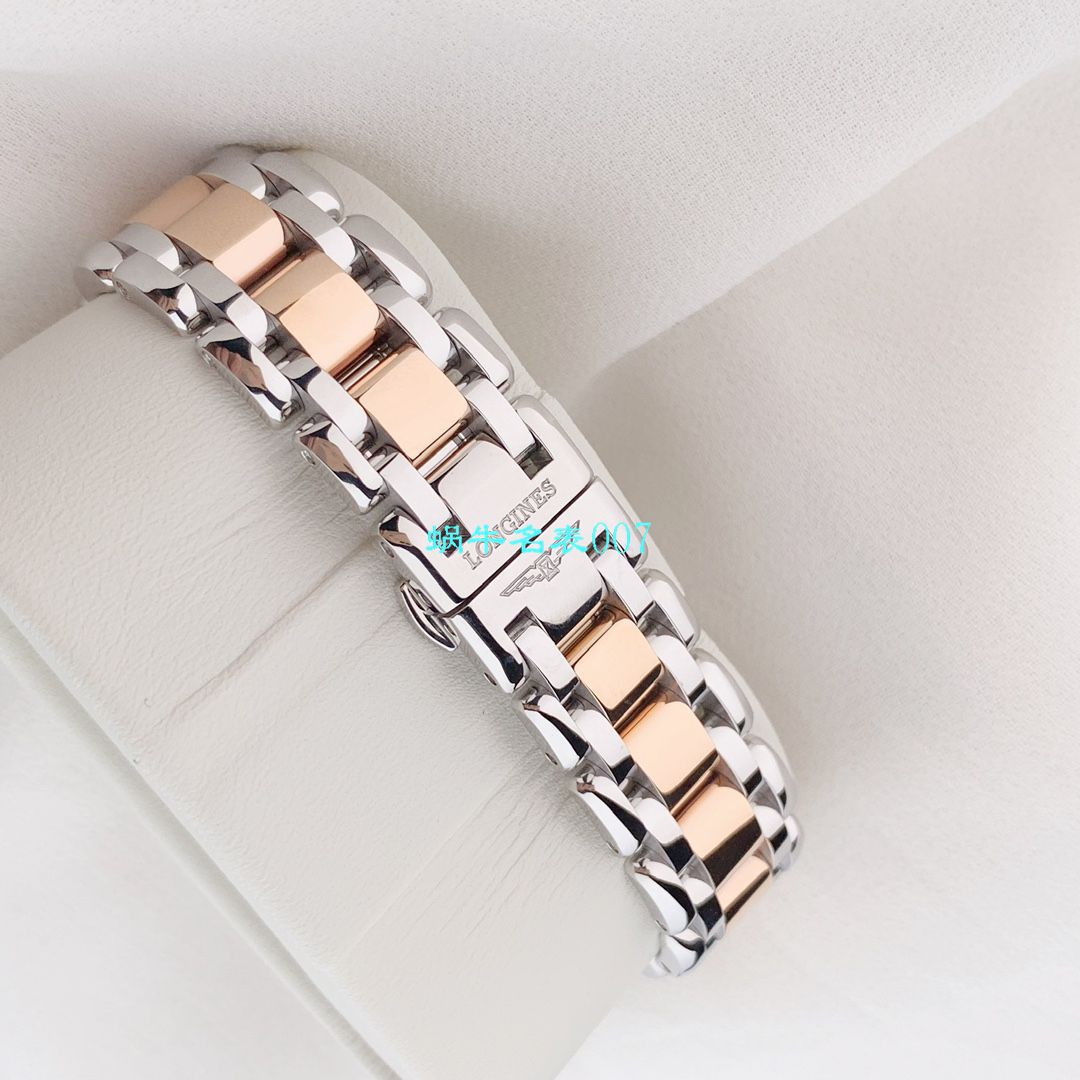 【高端定制、浪琴真钻女表】浪琴心月系列L8.111.5.87.6腕表 / L161