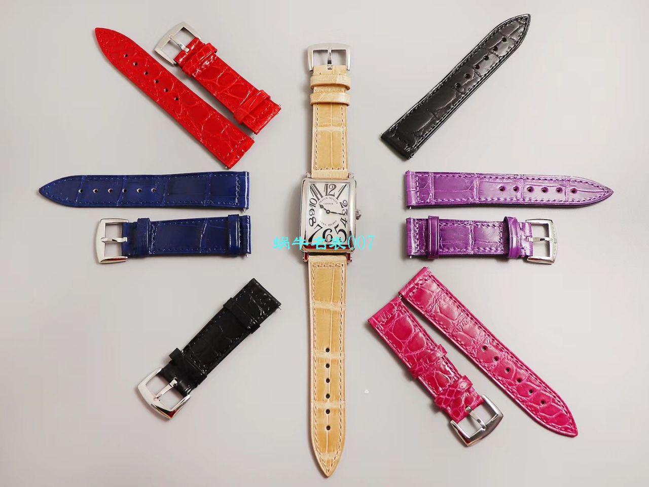 【台湾厂顶级复刻高仿女表】法兰克穆勒长岛LONG ISLAND 系列952 QZ D腕表 / FL066