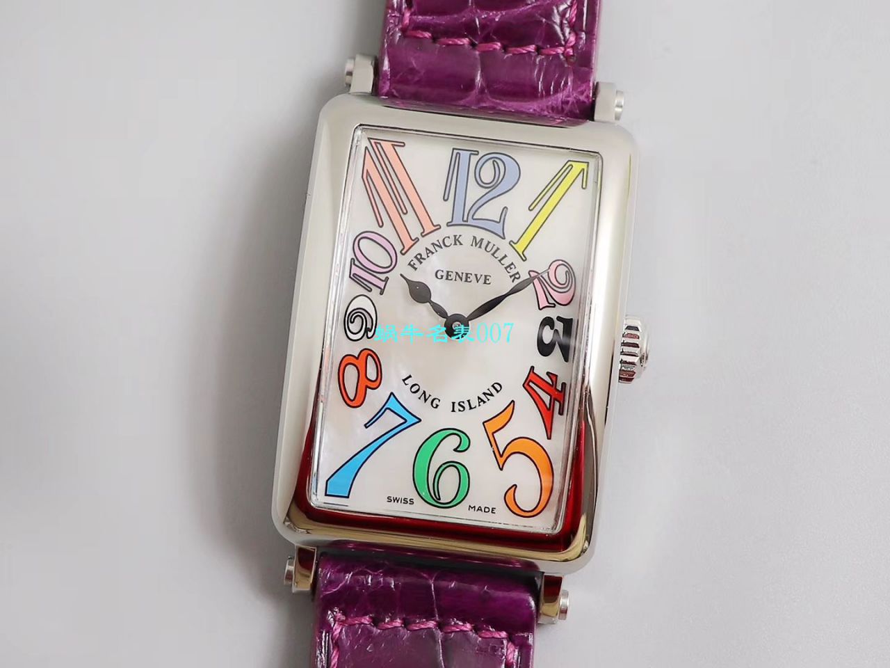 【台湾厂顶级复刻高仿女表】法兰克穆勒长岛LONG ISLAND 系列952 QZ D腕表 / FL066