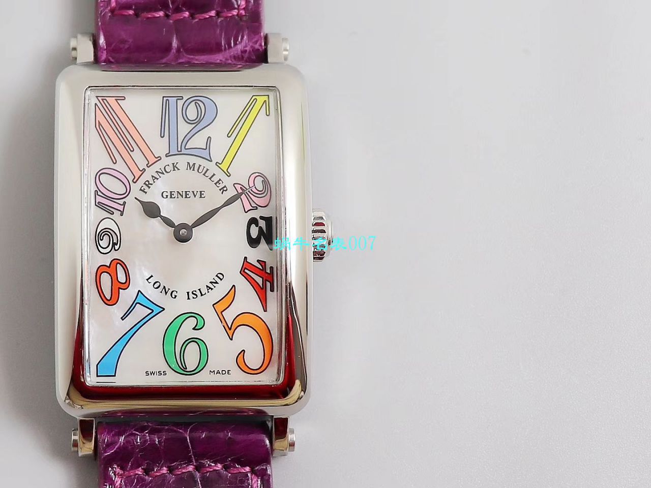 【台湾厂顶级复刻高仿女表】法兰克穆勒长岛LONG ISLAND 系列952 QZ D腕表 / FL066
