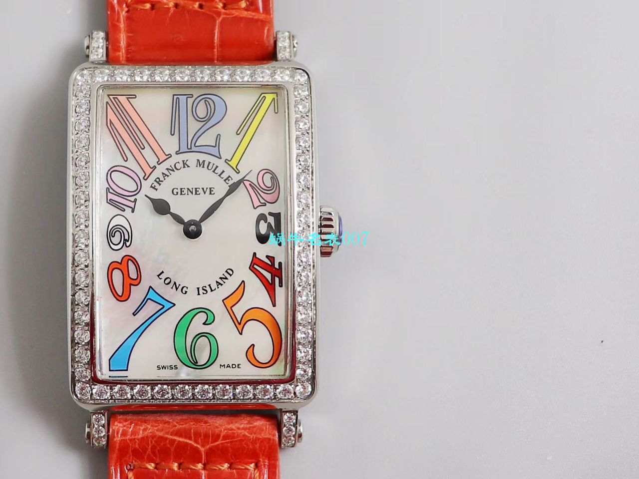 【台湾厂顶级复刻高仿女表】法兰克穆勒长岛LONG ISLAND 系列952 QZ D腕表 / FL066