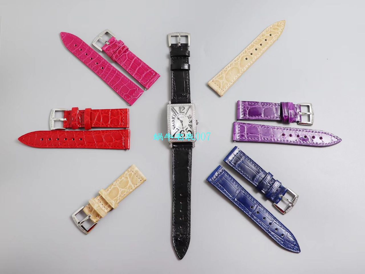 【台湾厂顶级复刻高仿女表】法兰克穆勒长岛LONG ISLAND 系列952 QZ D腕表 / FL066