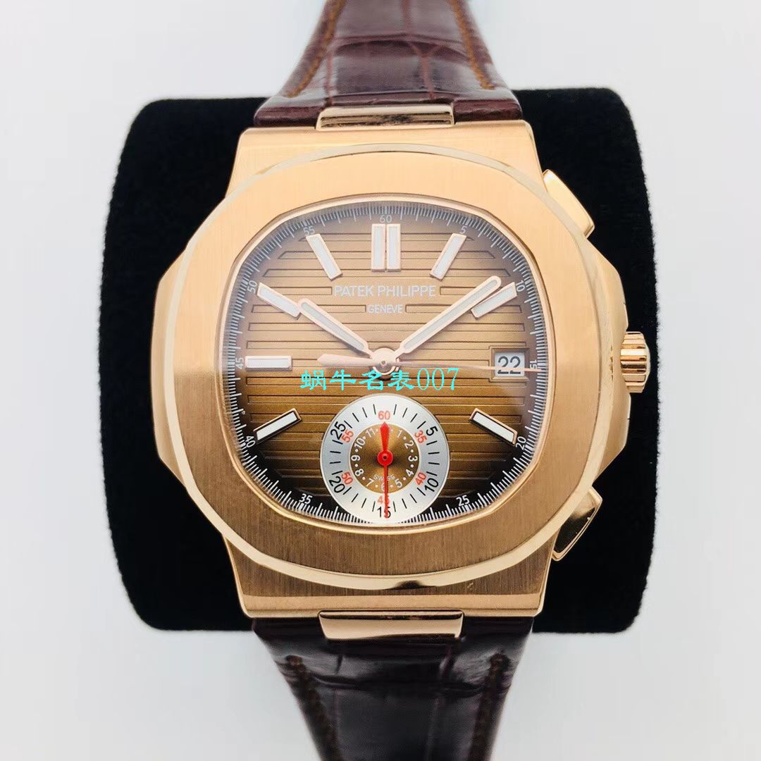 【TW厂超A精高仿手表】百达翡丽鹦鹉螺5980/1AR-001,5980R-001,5980/1A-014腕表 / BD257