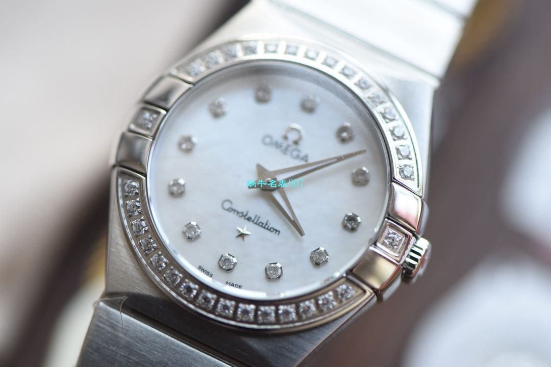 【8848厂超A精仿手表】欧米茄星座女装24、27毫米123.20.27.60.55.001腕表 / M663