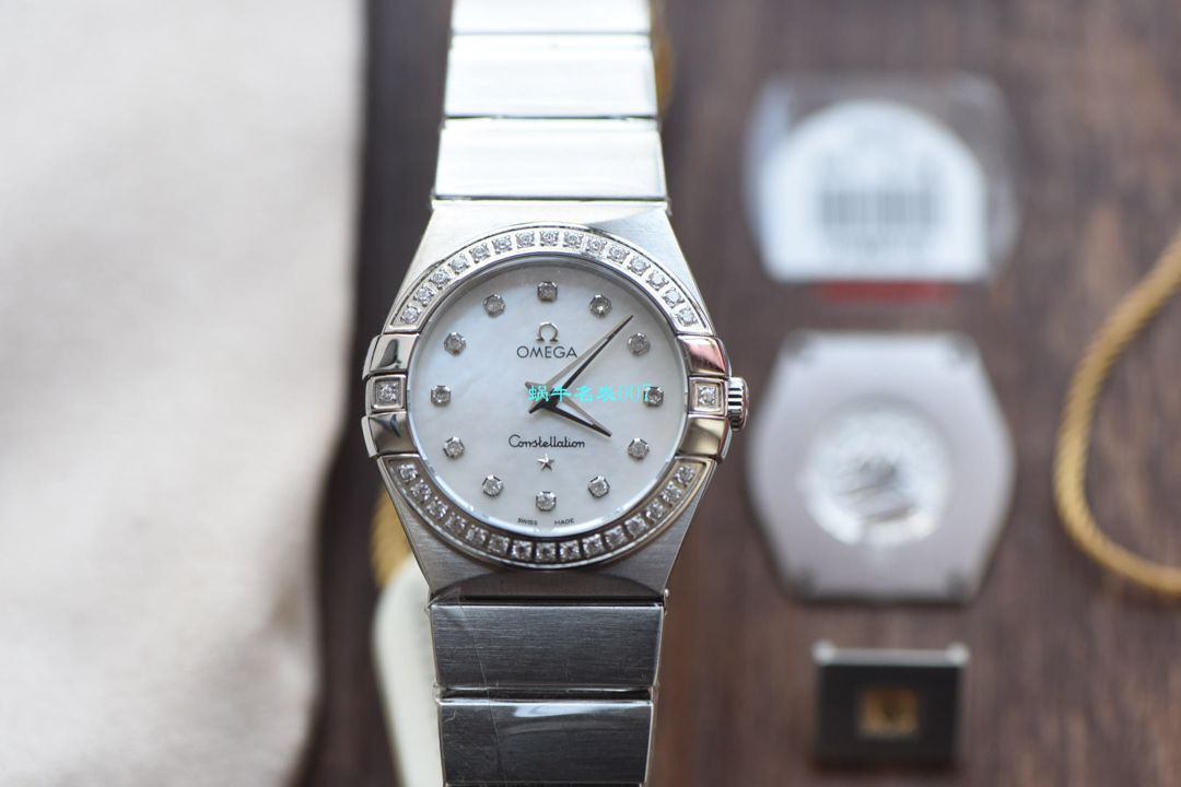 【8848厂超A精仿手表】欧米茄星座女装24、27毫米123.20.27.60.55.001腕表 / M663