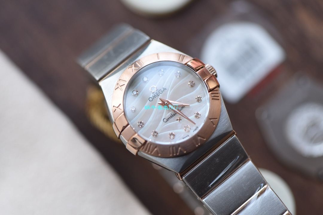 【8848厂超A精仿手表】欧米茄星座女装24、27毫米123.20.27.60.55.001腕表 / M663