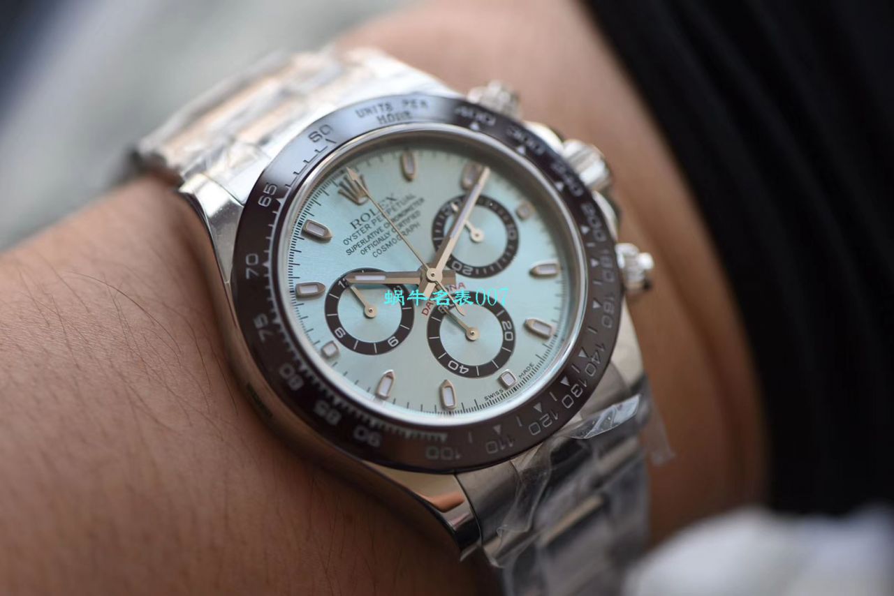N厂特价，劳力士宇宙计型迪通拿系列116509-78599 银面腕表 / R272