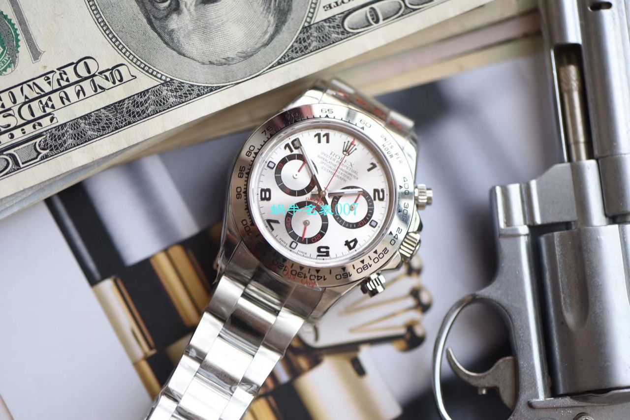 N厂特价，劳力士宇宙计型迪通拿系列116509-78599 银面腕表 / R272