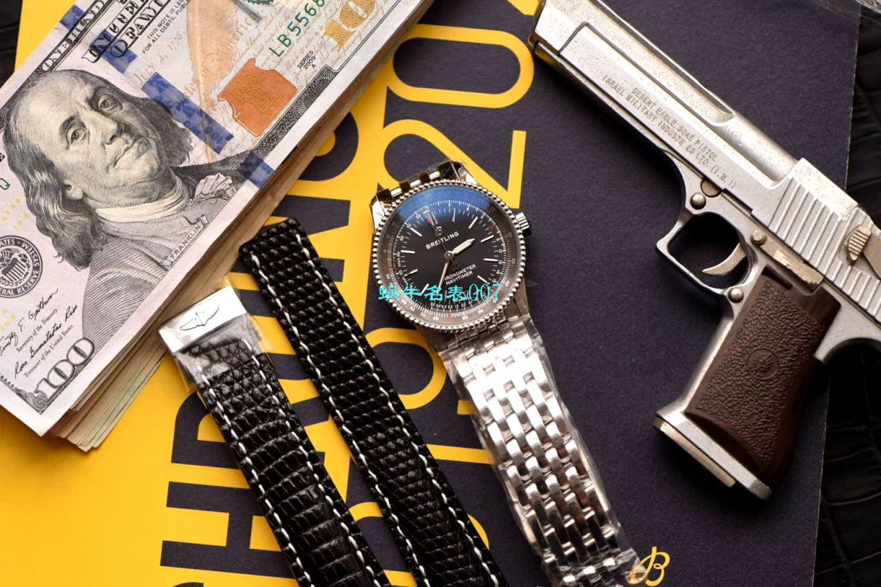 【视频评测KOR厂超A高精仿手表】百年灵38MM航空计时1系列A17325211C1A1腕表 / BL130