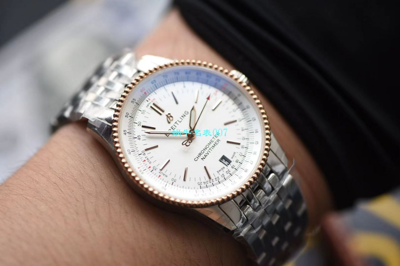 【视频评测KOR厂超A高精仿手表】百年灵38MM航空计时1系列A17325211C1A1腕表 / BL130