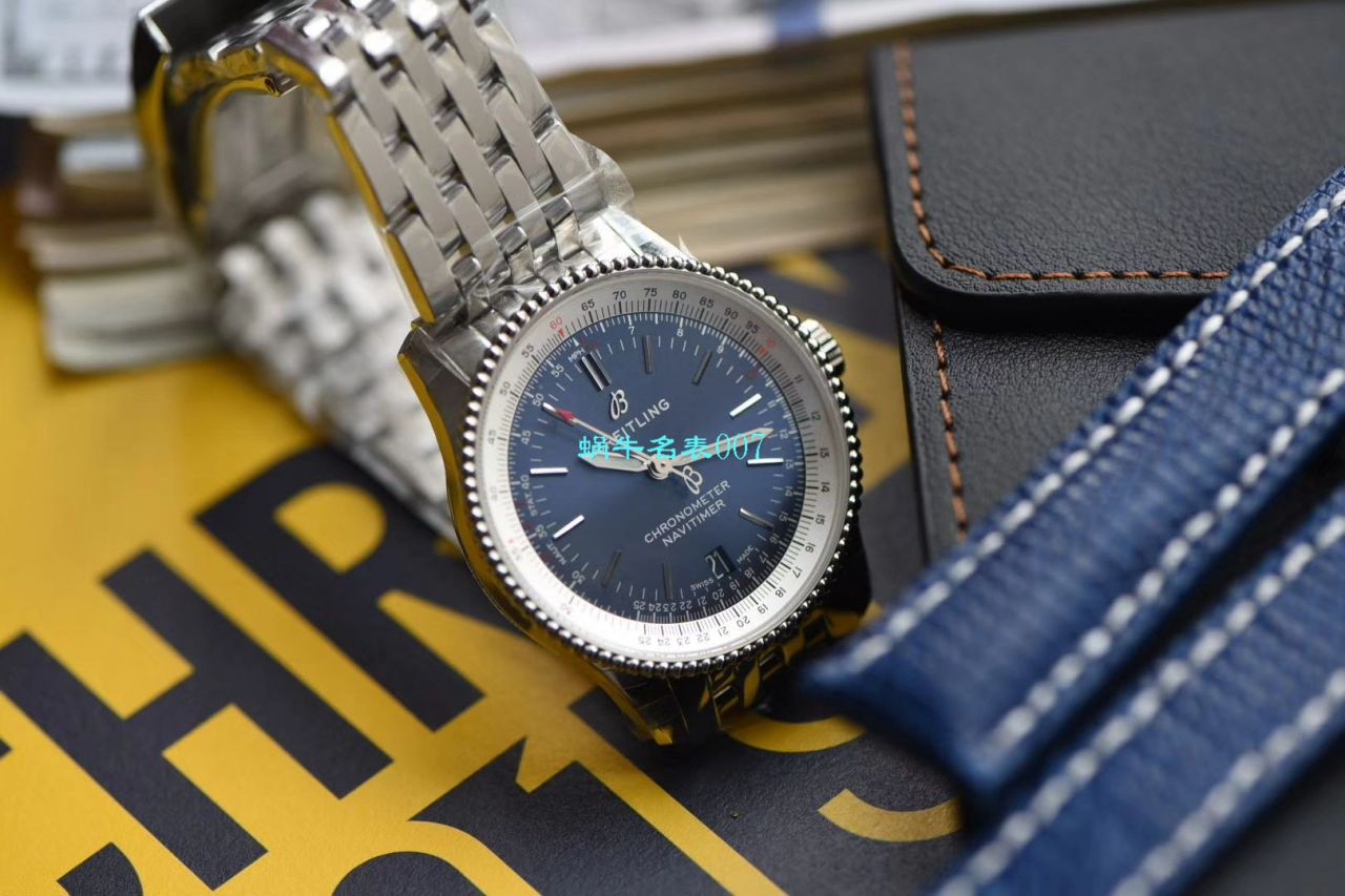 【视频评测KOR厂超A高精仿手表】百年灵38MM航空计时1系列A17325211C1A1腕表 / BL130