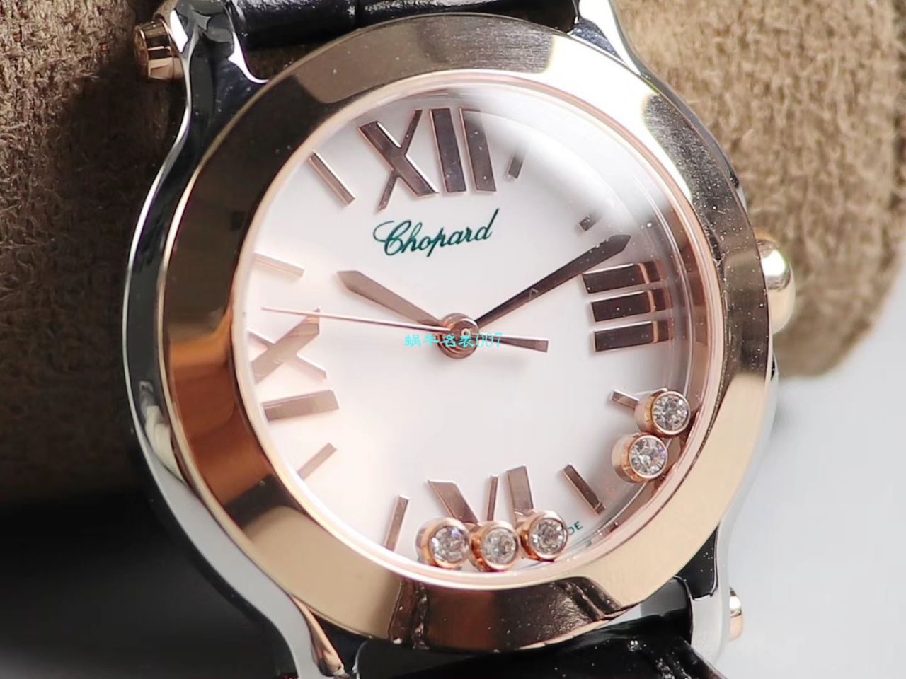 【ZF厂复刻高仿女表】萧邦HAPPY DIAMONDS系列278509-6001，278509-3001腕表 / XB053