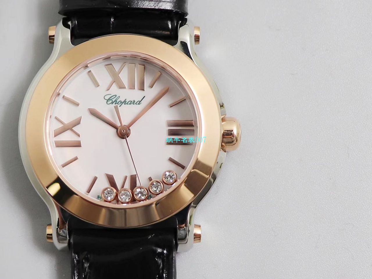 【ZF厂复刻高仿女表】萧邦HAPPY DIAMONDS系列278509-6001，278509-3001腕表 / XB053