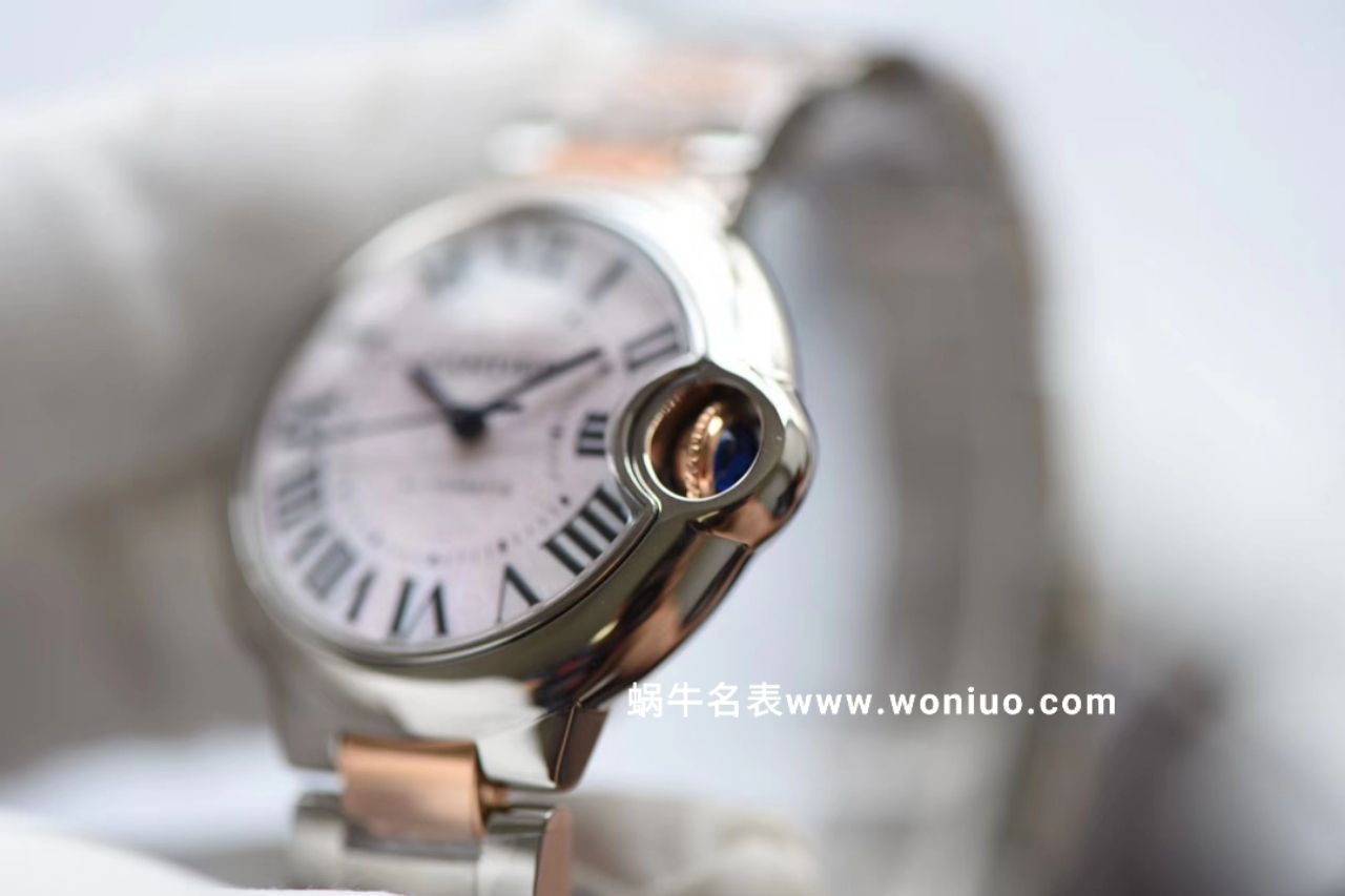 【评测视频V6厂女士顶级复刻高仿蓝气球哪里买】卡地亚蓝气球系列W6920098腕表 / K155D