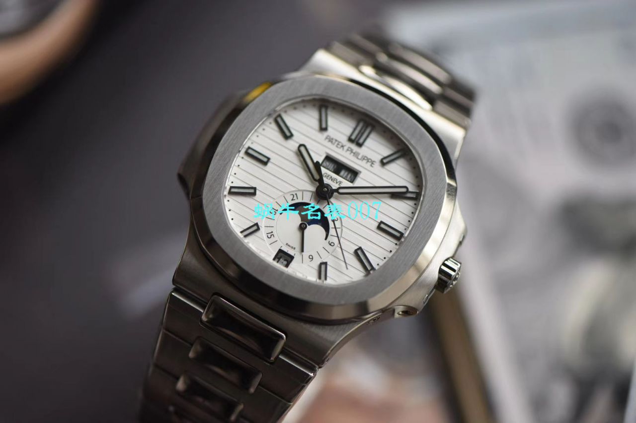 【GR厂官网复刻高仿鹦鹉螺手表】百达翡丽运动优雅系列5726/1A-014腕表 / BD259