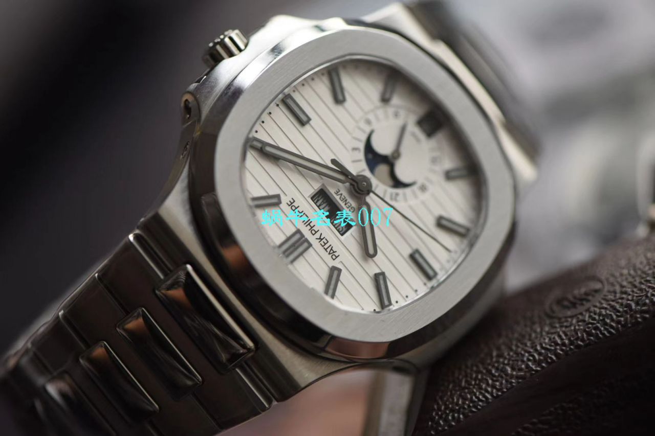 【GR厂官网复刻高仿鹦鹉螺手表】百达翡丽运动优雅系列5726/1A-014腕表 / BD259
