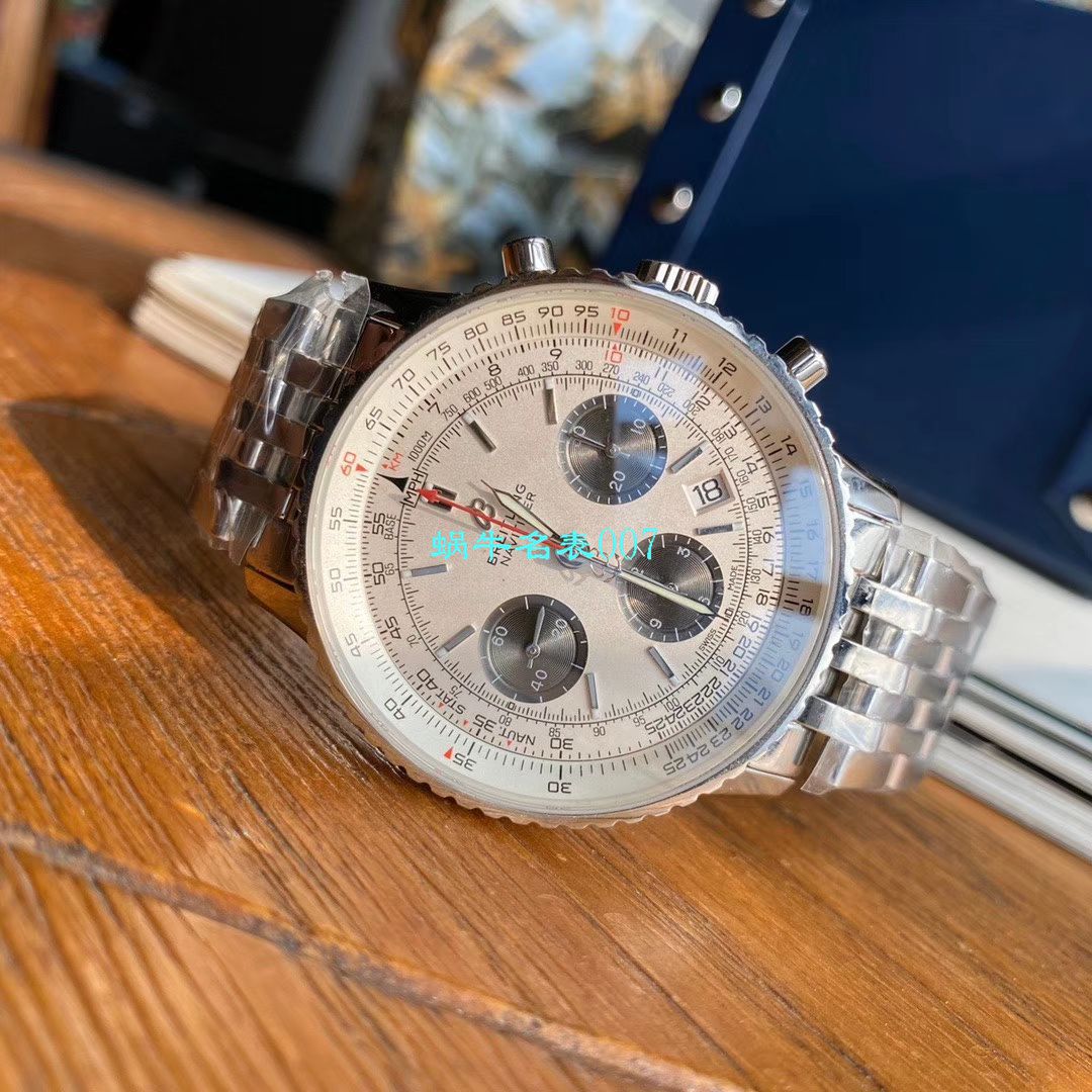 【渠道原单百年经典！】百年灵航空计时1B01计时腕表43系列AB0121211G1P1腕表 / BL138