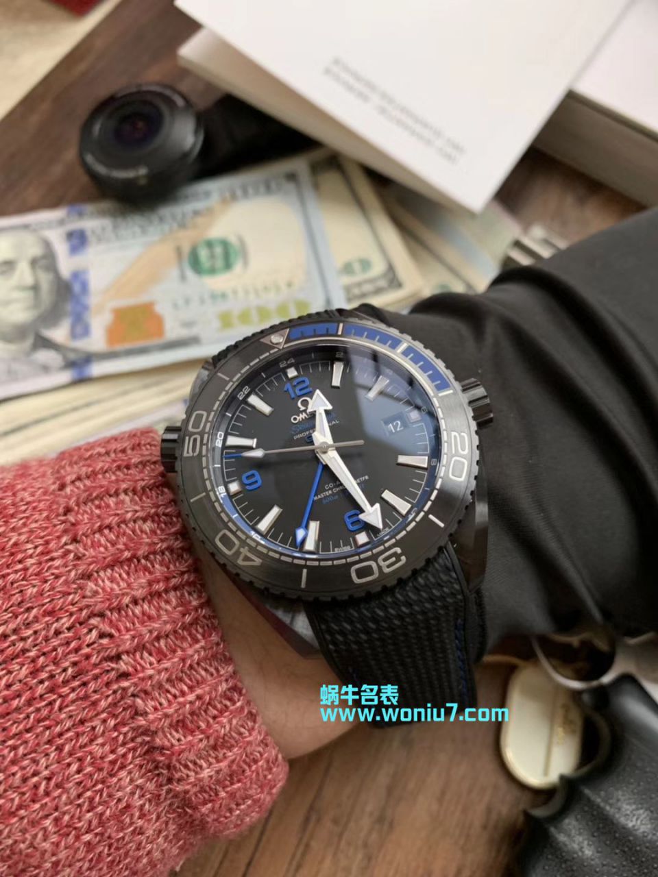 VS欧米茄全黑陶瓷海洋宇宙600米 “深海之黑”一比一超A高仿手表215.92.46.22.01.001腕表 / M370