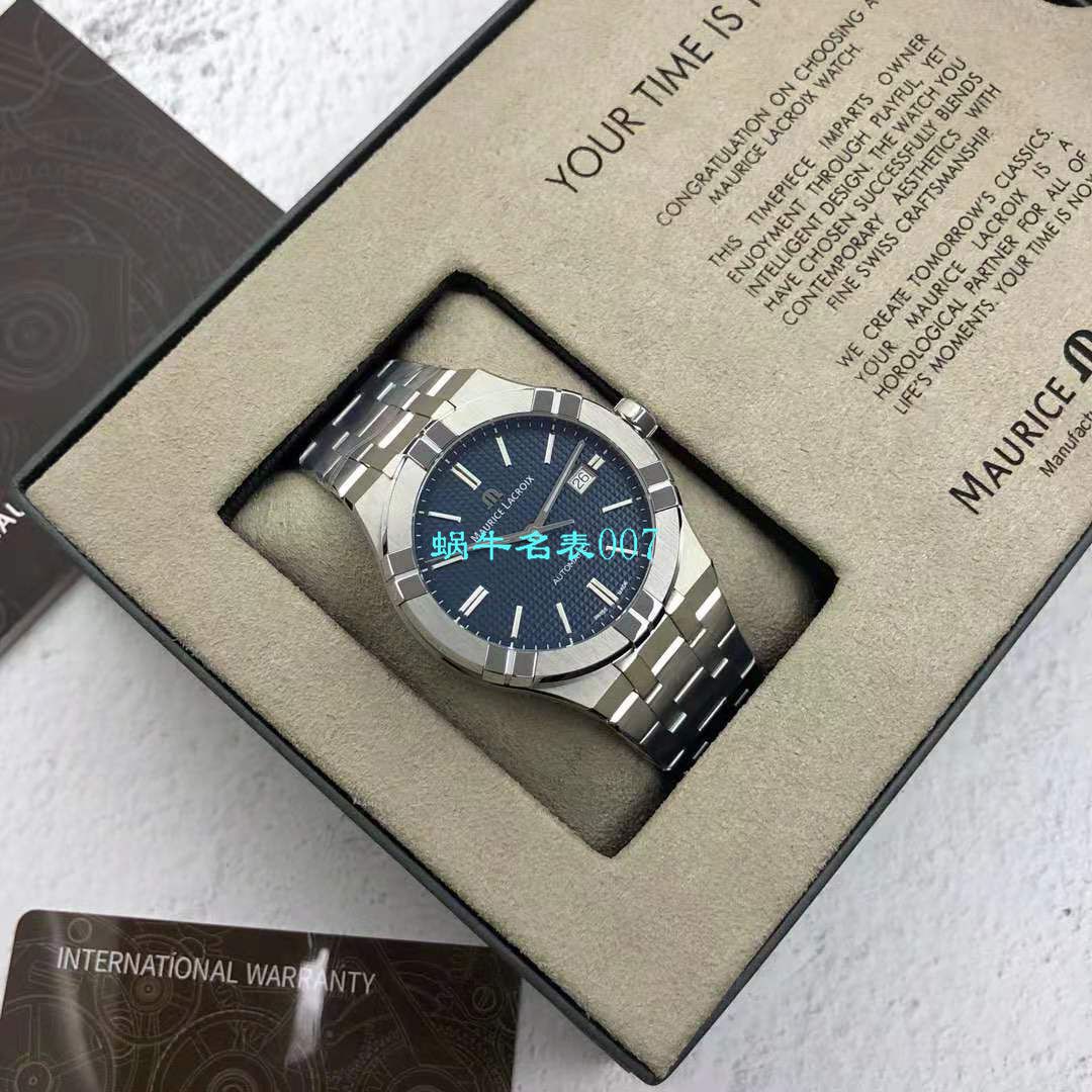 【渠道原单Maurice Lacroix 】艾美AIKON系列AI6008-SS002-430-1，AI6008-SS002-330-1腕表 / AI11