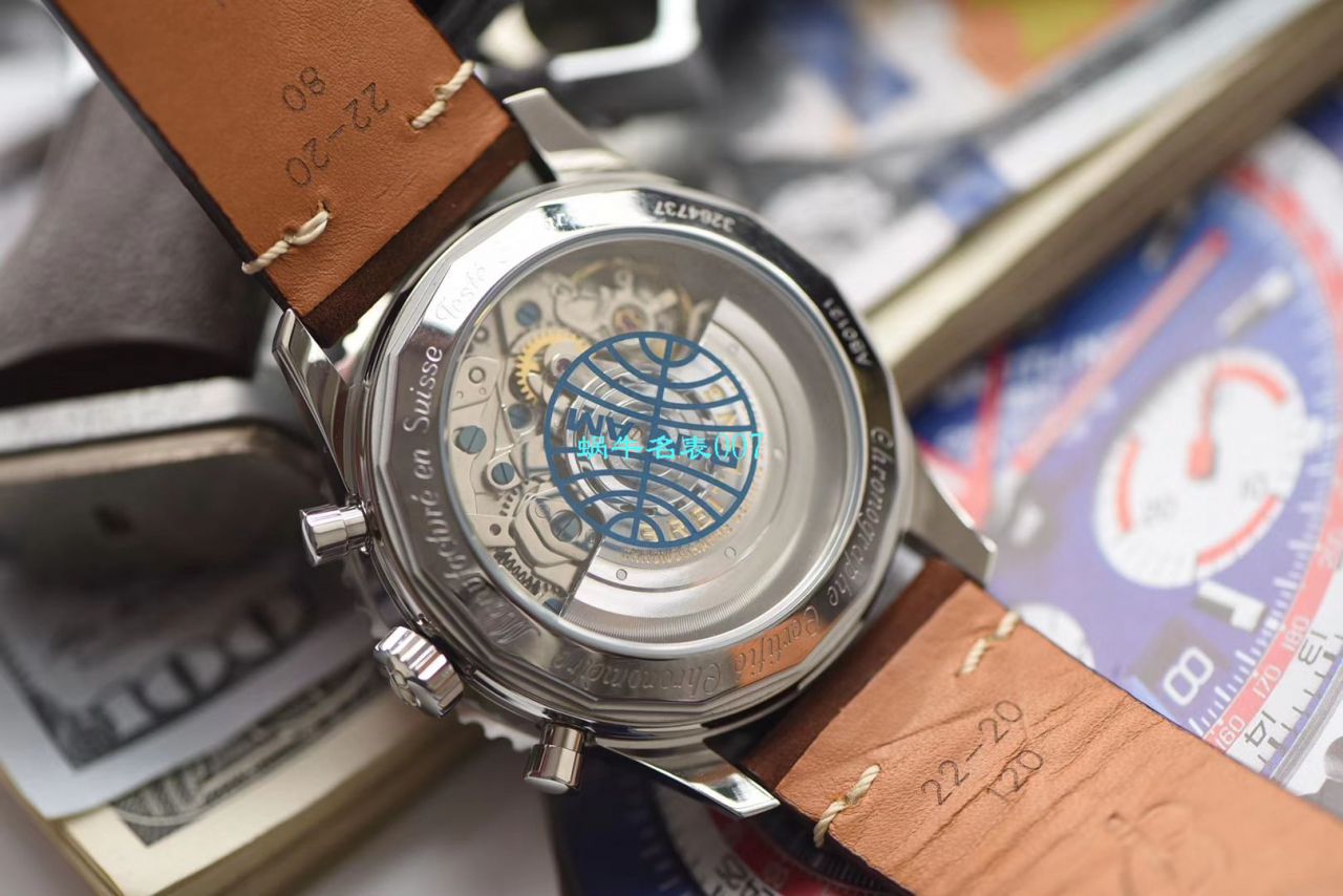【V9厂官网复刻手表】百年灵航空计时1 B01计时腕表高仿43SWISSAIR瑞士航空特别版系列 AB01211B1B1X1腕表 / BL132