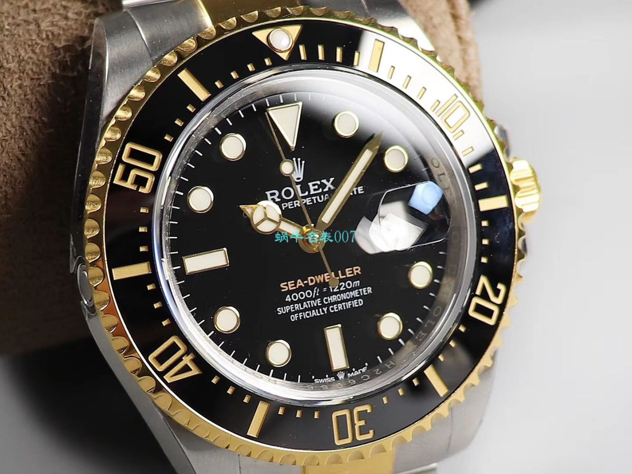 【D1厂最强包金王单黄复刻高仿表】劳力士海使型系列m126603-0001腕表 / R527