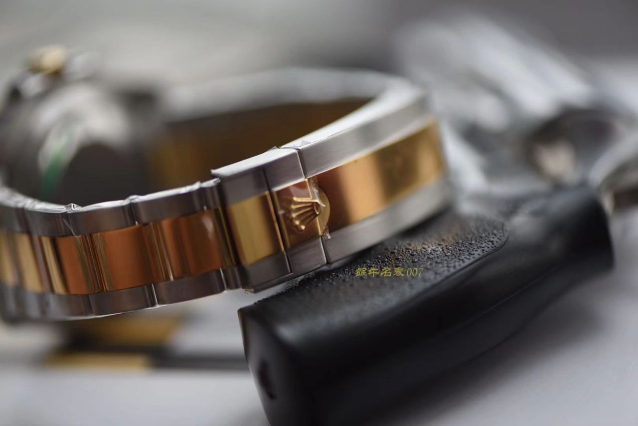 【AR厂官网超A高仿V3版本】劳力士潜航者型系列116613LB-97203，116613-LN-97203间金蓝黑腕表 / R258