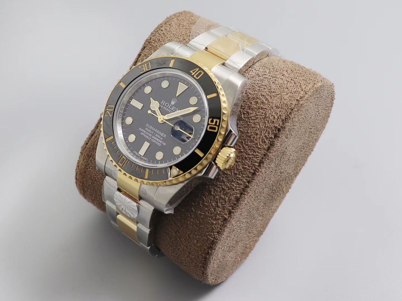 【AR厂官网超A高仿V3版本】劳力士潜航者型系列116613LB-97203，116613-LN-97203间金蓝黑腕表 / R258