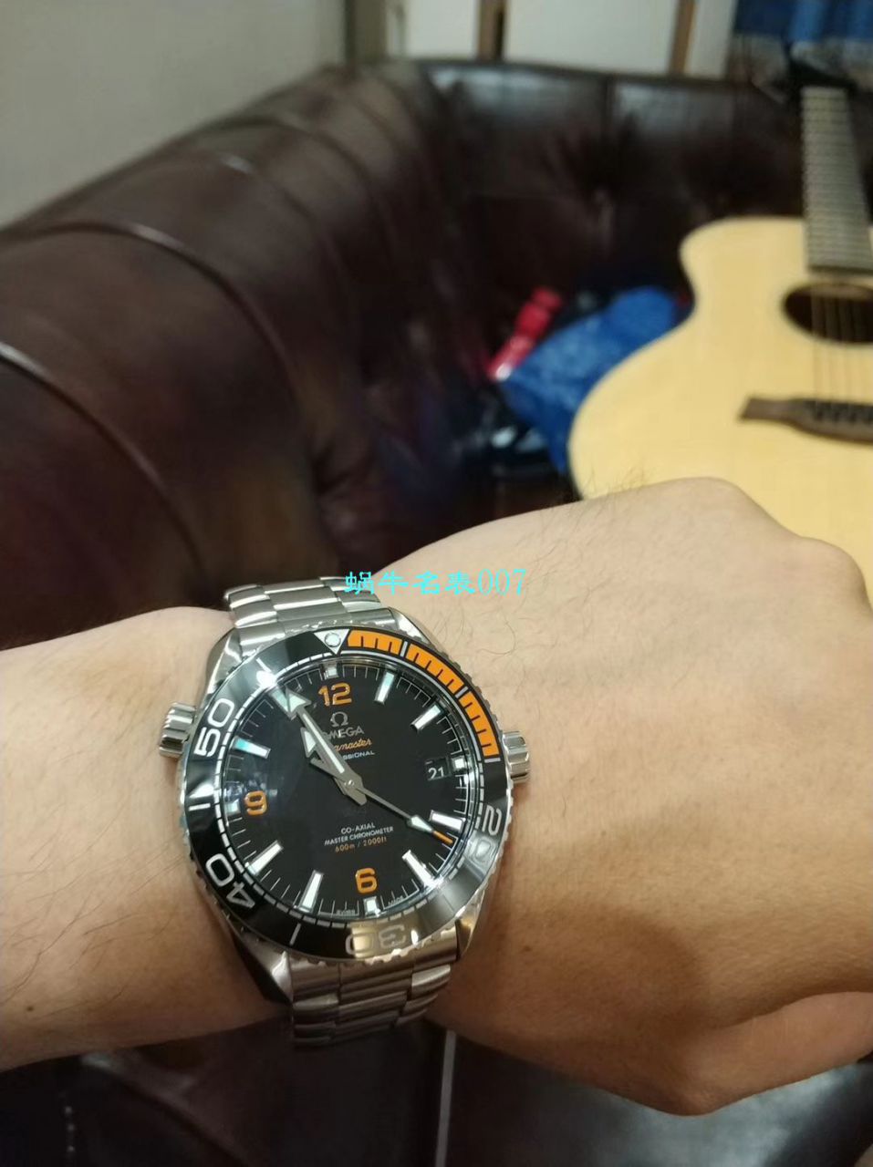 【视频评测VS厂OMEGA四分一橙】欧米茄海洋宇宙600米顶级复刻高仿215.30.44.21.01.002腕表 / M631