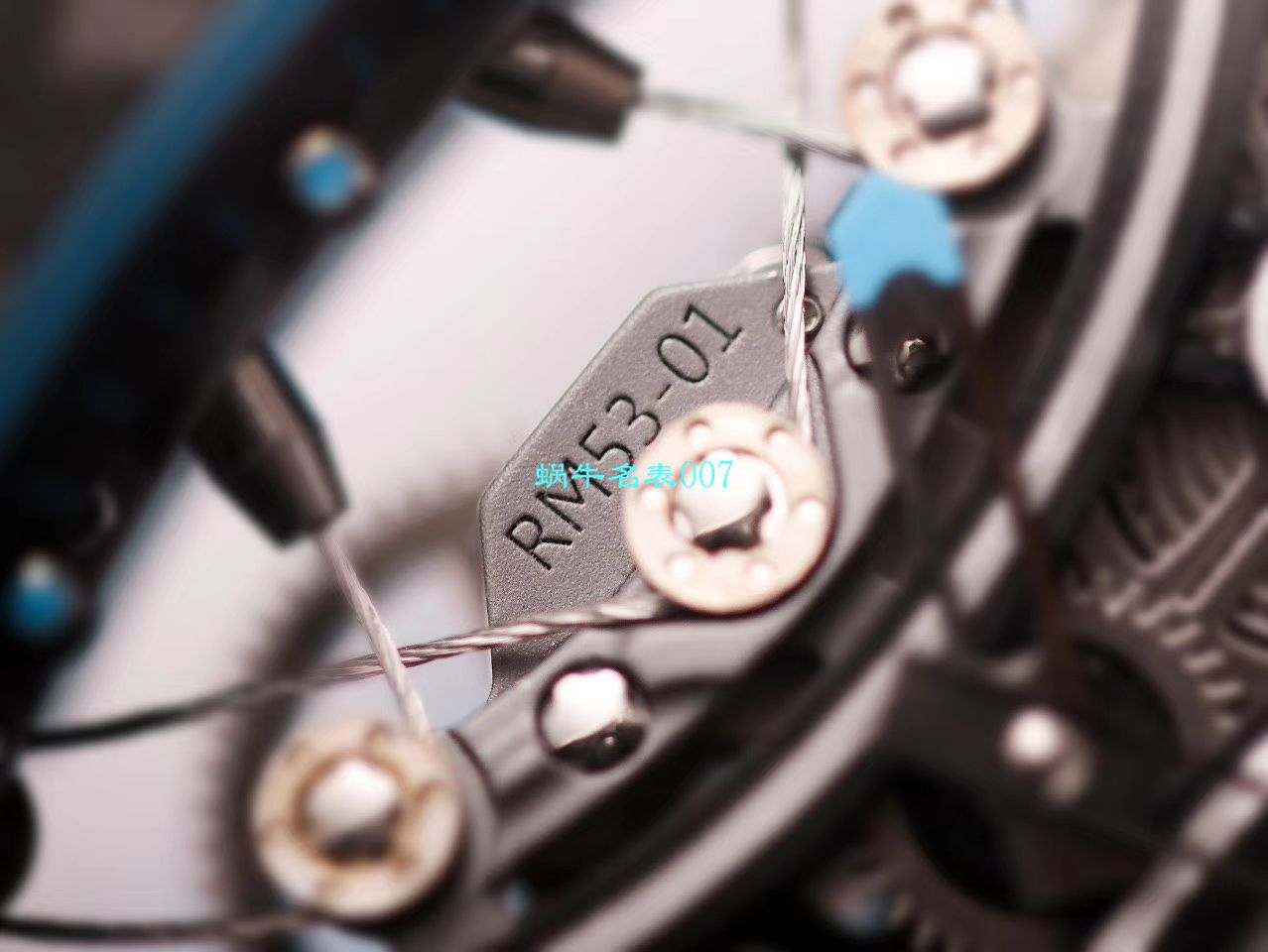 【JB厂理查德米勒复刻高仿手表】Richard Mille男士系列RM 53-01 PABLO MAC DONOUGH陀飞轮腕表 / RM 53-01