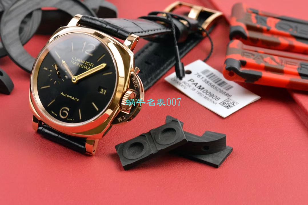 【VS厂Panerai复刻表】沛纳海LUMINOR DUE高仿系列PAM00908腕表 / VSPAM908