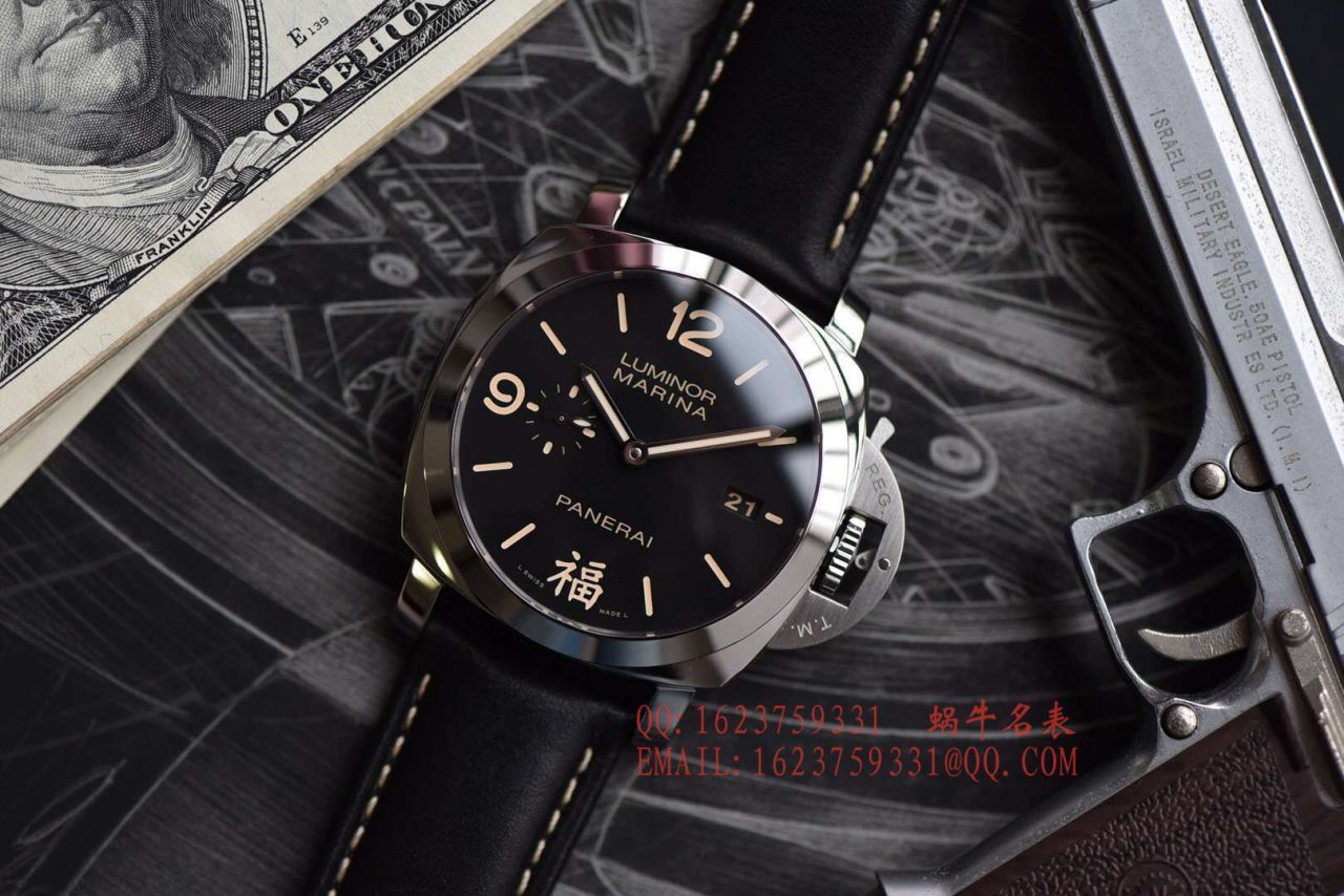【视频评测VS厂福表】福运来敲门顶级复刻高仿沛纳海LUMINOR系列PAM00498腕表 / VSPAM498