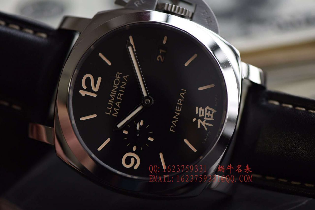 【视频评测VS厂福表】福运来敲门顶级复刻高仿沛纳海LUMINOR系列PAM00498腕表 / VSPAM498