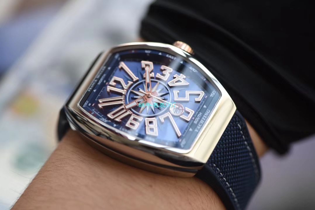 【ABS厂法穆兰超A复刻手表】法兰克穆勒YACHTING系列V45 SC DT YACHTING OG腕表 / FL067