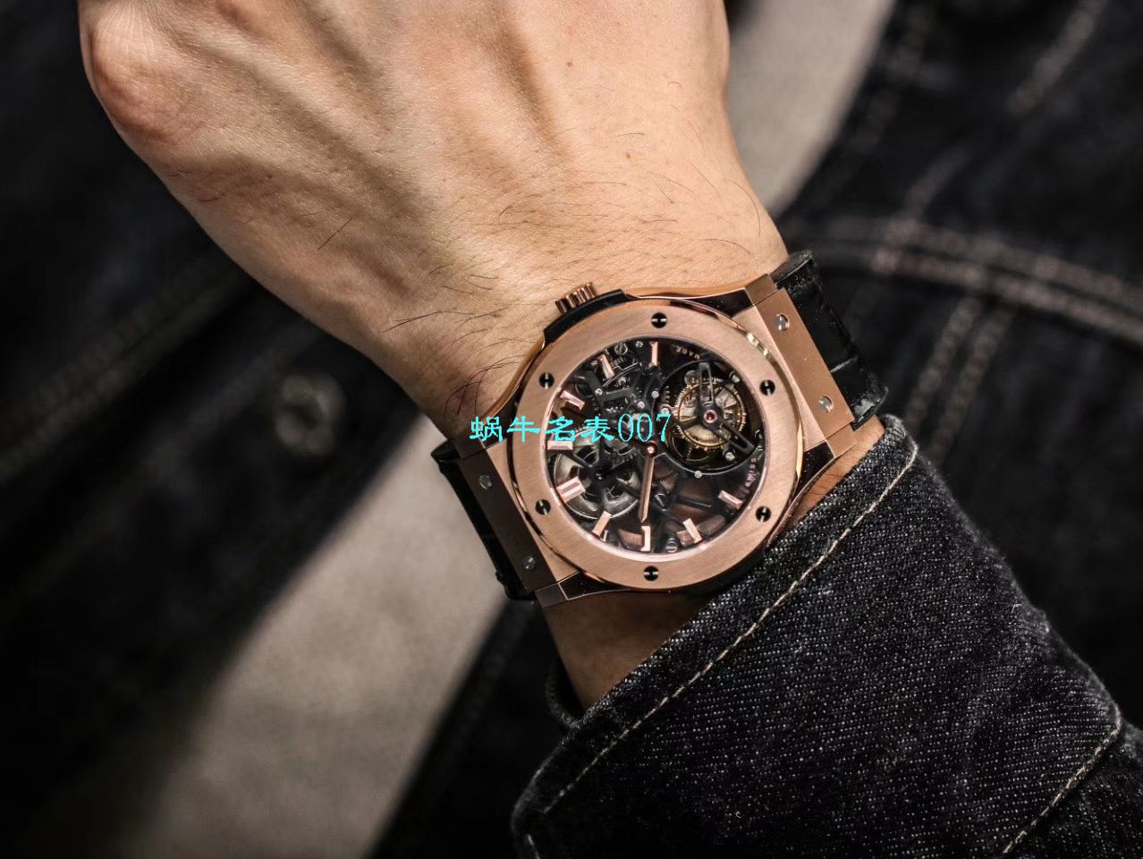 JB厂宇舶经典融合陀飞轮复刻高仿表505 OX 0180 LR 0904，505.OX.0180.LR.1904，505.OX.0180.LR，505.TX.0170.LR腕表 / YUB077