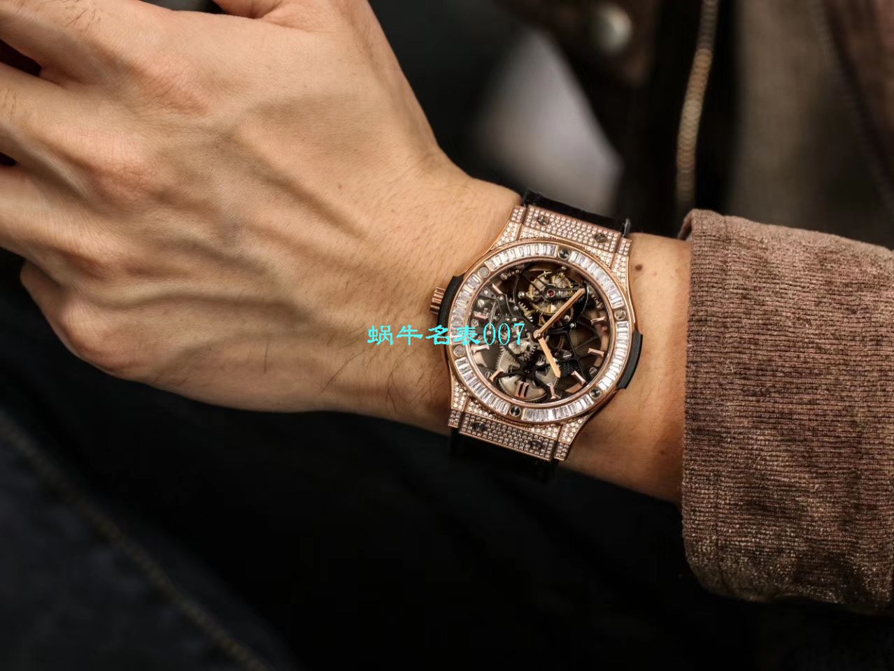 JB厂宇舶经典融合陀飞轮复刻高仿表505 OX 0180 LR 0904，505.OX.0180.LR.1904，505.OX.0180.LR，505.TX.0170.LR腕表 / YUB077