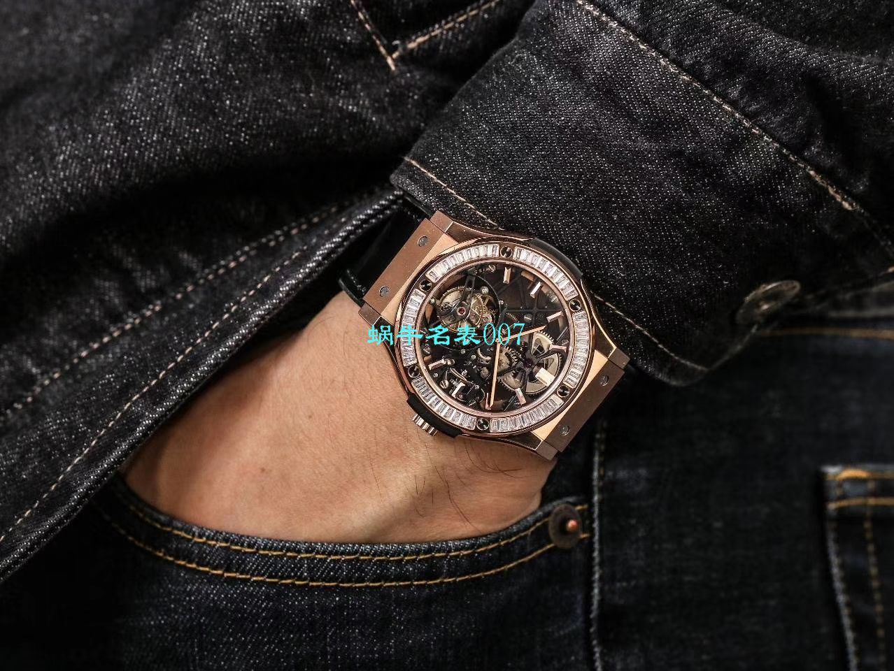 JB厂宇舶经典融合陀飞轮复刻高仿表505 OX 0180 LR 0904，505.OX.0180.LR.1904，505.OX.0180.LR，505.TX.0170.LR腕表 / YUB077