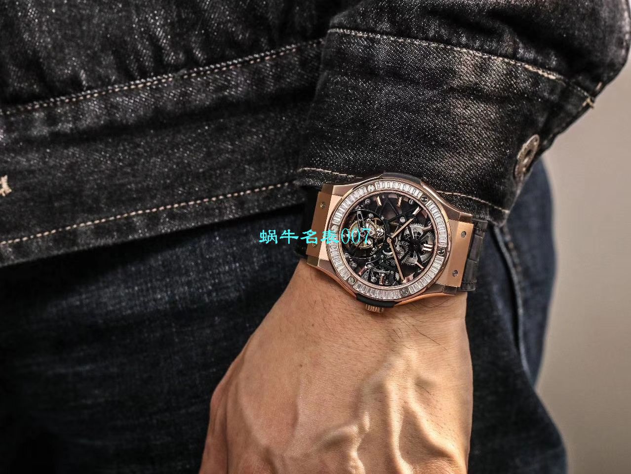 JB厂宇舶经典融合陀飞轮复刻高仿表505 OX 0180 LR 0904，505.OX.0180.LR.1904，505.OX.0180.LR，505.TX.0170.LR腕表 / YUB077