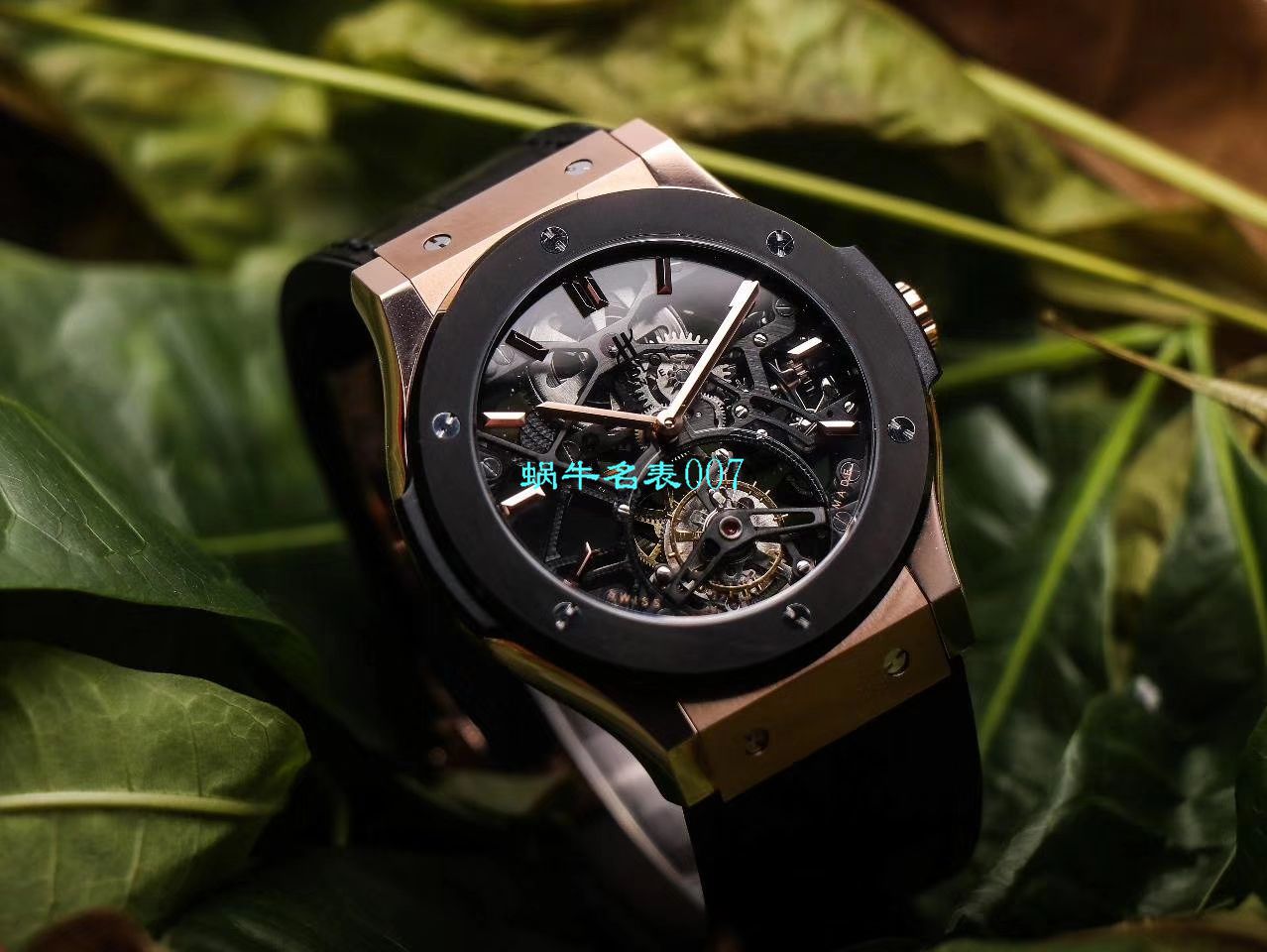 JB厂宇舶经典融合陀飞轮复刻高仿表505 OX 0180 LR 0904，505.OX.0180.LR.1904，505.OX.0180.LR，505.TX.0170.LR腕表 / YUB077