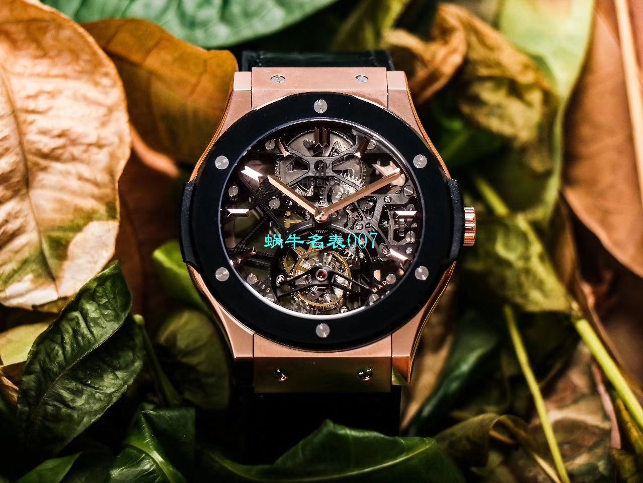 JB厂宇舶经典融合陀飞轮复刻高仿表505 OX 0180 LR 0904，505.OX.0180.LR.1904，505.OX.0180.LR，505.TX.0170.LR腕表 / YUB077