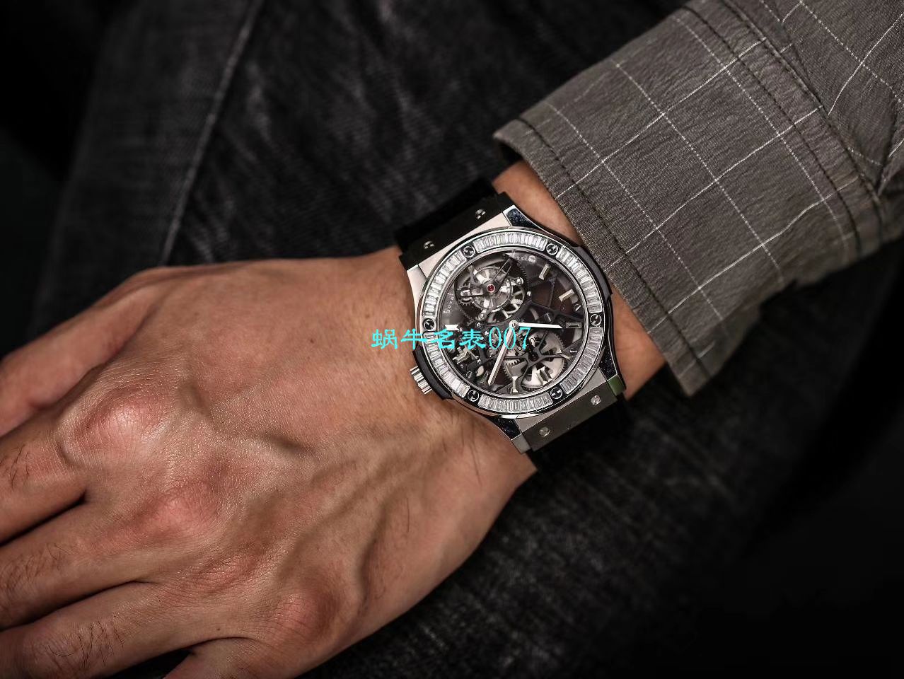 JB厂宇舶经典融合陀飞轮复刻高仿表505 OX 0180 LR 0904，505.OX.0180.LR.1904，505.OX.0180.LR，505.TX.0170.LR腕表 / YUB077