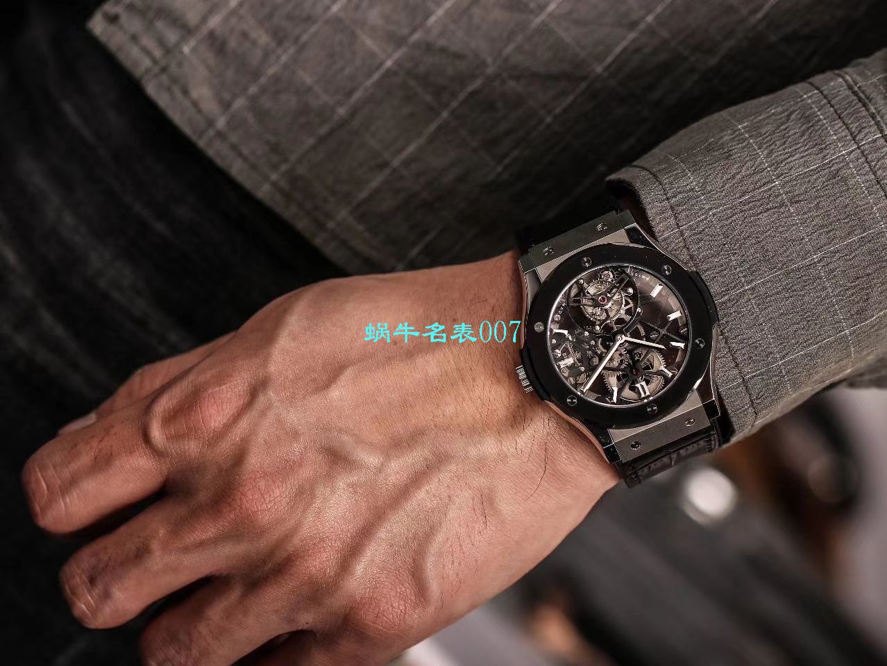 JB厂宇舶经典融合陀飞轮复刻高仿表505 OX 0180 LR 0904，505.OX.0180.LR.1904，505.OX.0180.LR，505.TX.0170.LR腕表 / YUB077