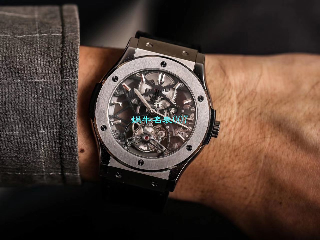 JB厂宇舶经典融合陀飞轮复刻高仿表505 OX 0180 LR 0904，505.OX.0180.LR.1904，505.OX.0180.LR，505.TX.0170.LR腕表 / YUB077