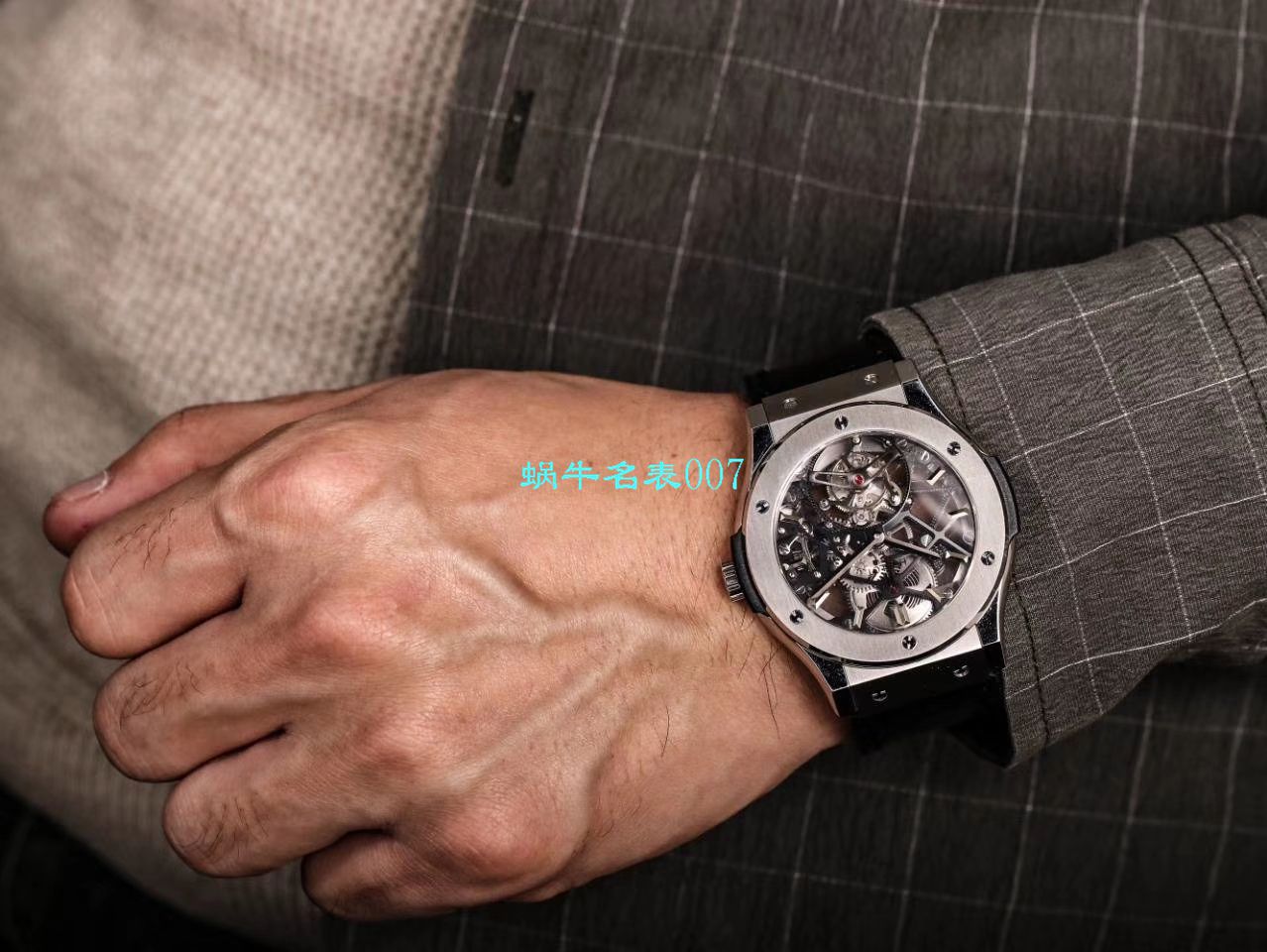 JB厂宇舶经典融合陀飞轮复刻高仿表505 OX 0180 LR 0904，505.OX.0180.LR.1904，505.OX.0180.LR，505.TX.0170.LR腕表 / YUB077