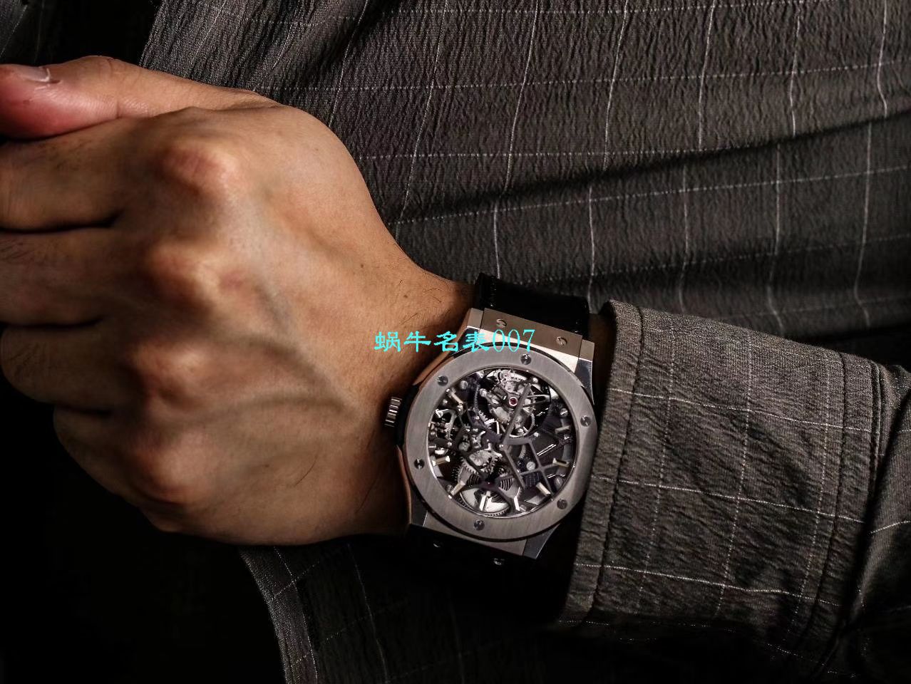 JB厂宇舶经典融合陀飞轮复刻高仿表505 OX 0180 LR 0904，505.OX.0180.LR.1904，505.OX.0180.LR，505.TX.0170.LR腕表 / YUB077